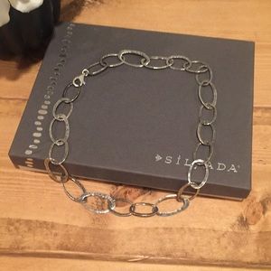 Silpada Sterling Silver Chain Link Necklace